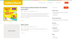 Desktop Screenshot of lotteryresult.info